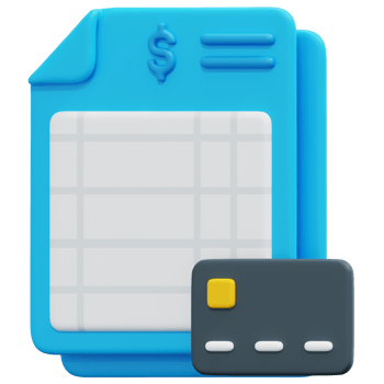 expenses 3d render icon illustration png