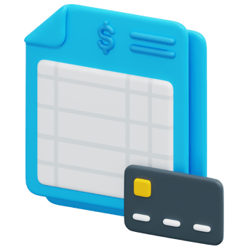 expenses 3d render icon illustration png