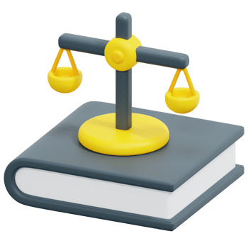 laws 3d render icon illustration png