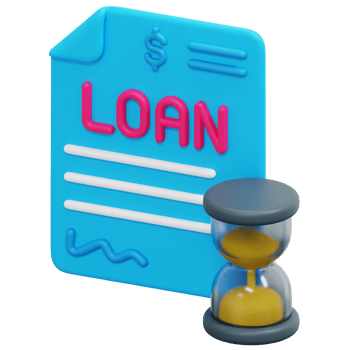 loan 3d render icon illustration png
