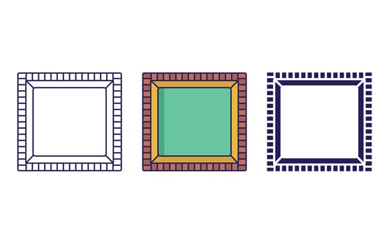 Frame vector icon