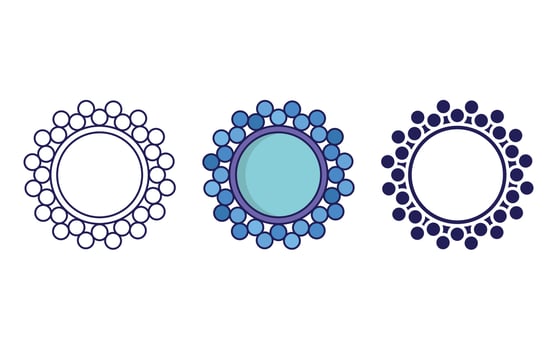 Frame vector icon