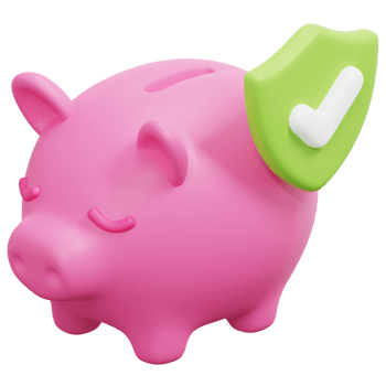 insurance 3d render icon illustration png