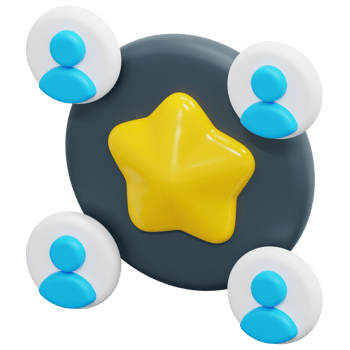 membership 3d render icon illustration png