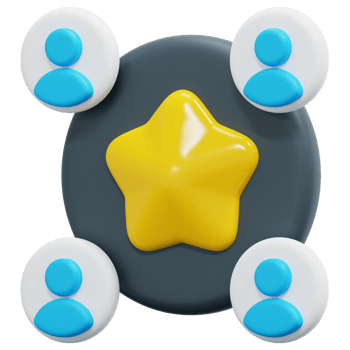 membership 3d render icon illustration png