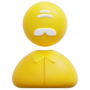 old 3d render icon illustration png