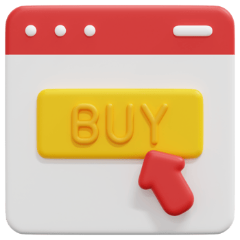 online shopping 3d render icon illustration png