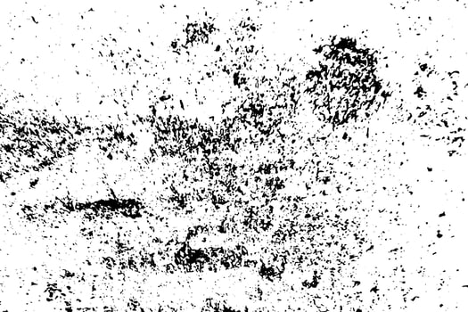 Grunge background black and white. Texture of chips, cracks, scratches, scuffs, dust, dirt. vector