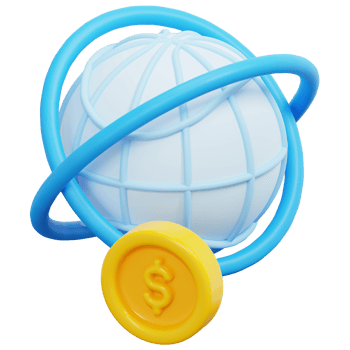 investing 3d render icon illustration png
