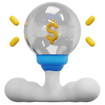 creative 3d render icon illustration png