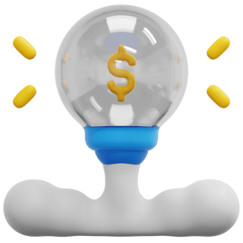 creative 3d render icon illustration png