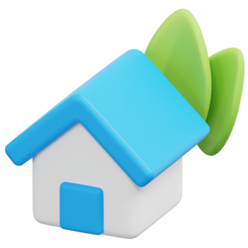 sustainable 3d render icon illustration png