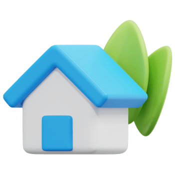 sustainable 3d render icon illustration png