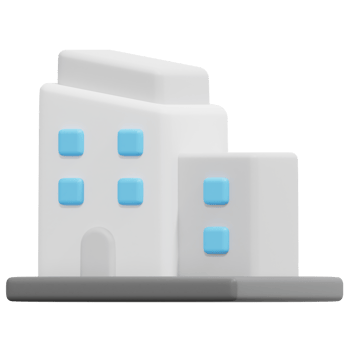 office 3d render icon illustration png