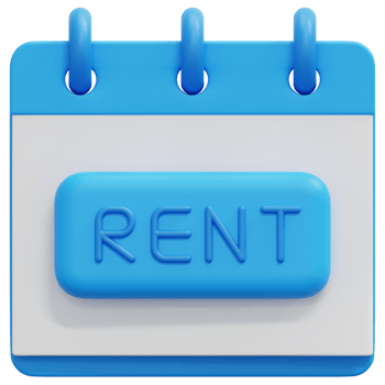 calendar 3d render icon illustration png