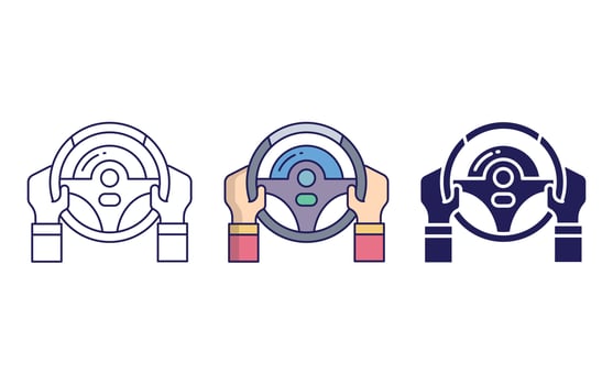Racing vector icon