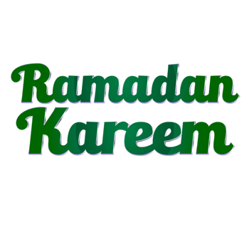 Ramadan Kareem Design Concept on a Transparent Background png