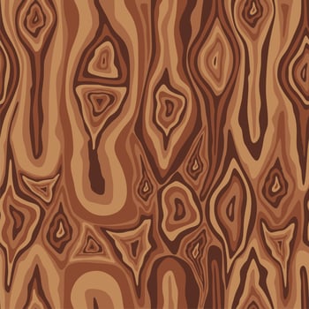 Wooden texture. Seamless pattern. Brown colors. Abstract lines vector