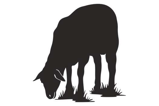 Animal - Goat Silhouette png
