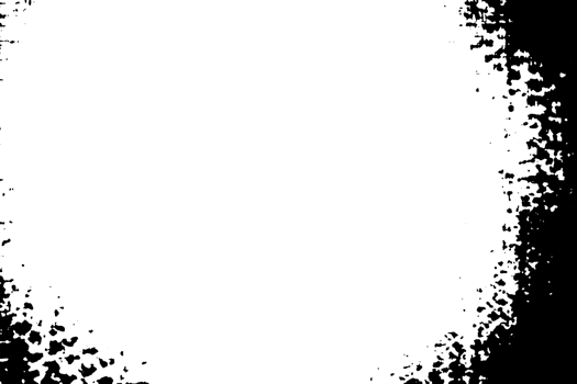 Grunge border texture background. Abstract frame overlay. PNG graphic illustration with transparent background.