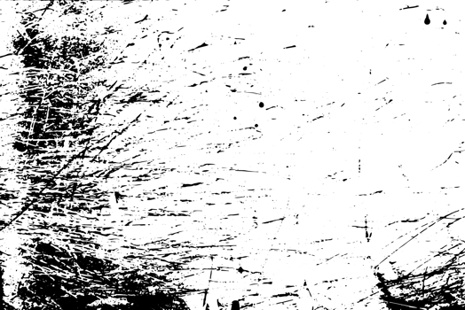 Rustic grunge texture with grain and stains. Abstract noise background. PNG graphic illustration with transparent background.