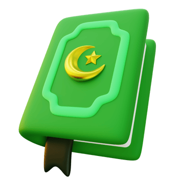 3d Illustration of Quran Scripture png