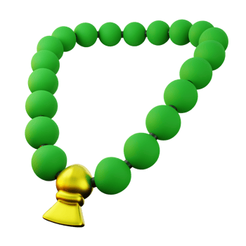 3d Illustration of Tasbih or Prayer Beads png