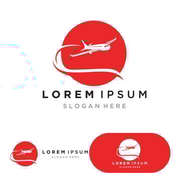 Air Travel logo vector icon design template-vector