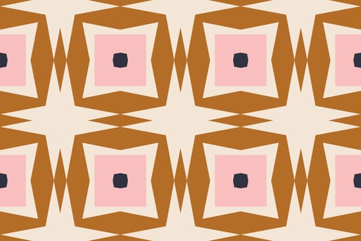 Retro Vintage Antique Abstract Wallpaper Background Seamless Endless Pattern vector