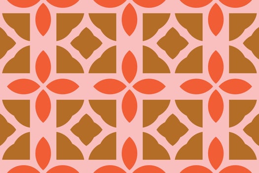 Retro Vintage Antique Abstract Wallpaper Background Seamless Endless Pattern vector