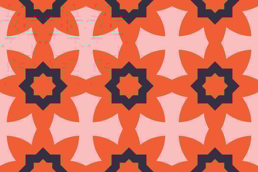 Retro Vintage Antique Abstract Wallpaper Background Seamless Endless Pattern vector