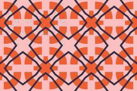 Retro Vintage Antique Abstract Wallpaper Background Seamless Endless Pattern vector