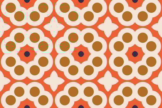 Retro Vintage Antique Abstract Wallpaper Background Seamless Endless Pattern vector