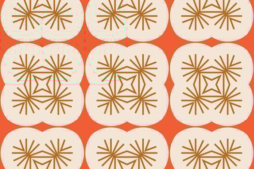 Retro Vintage Antique Abstract Wallpaper Background Seamless Endless Pattern vector
