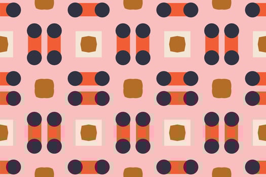 Retro Vintage Antique Abstract Wallpaper Background Seamless Endless Pattern vector