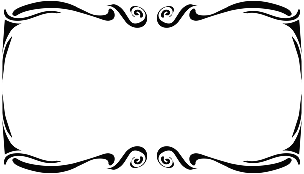 Illustration of a photo frame with a tribal design png