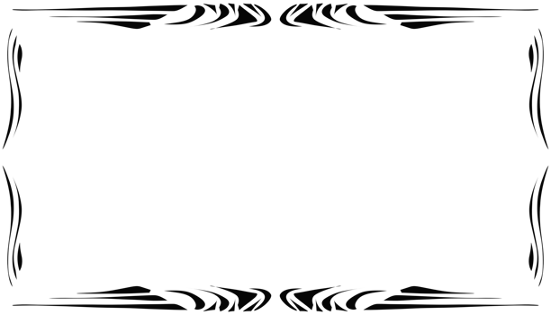 Illustration of a photo frame with a tribal design png