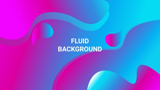 Fluid Background Design vector