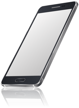 Black Smartphone Isolated png