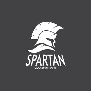 Spartan Logo Vector  Sparta Logo Vector  Spartan Helmet Logo Template  Icon Symbol