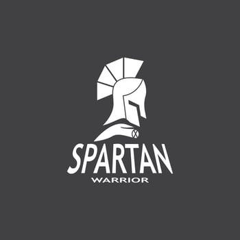Spartan Logo Vector  Sparta Logo Vector  Spartan Helmet Logo Template  Icon Symbol