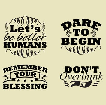 Positive quotes  t-shirt design vector
