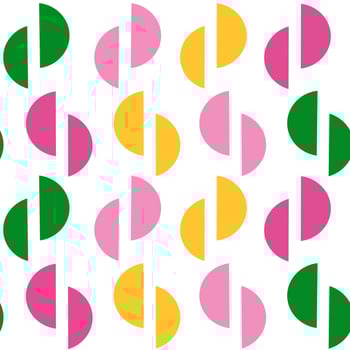 cute abstract colorful seamless vector pattern background illustration with half circles
