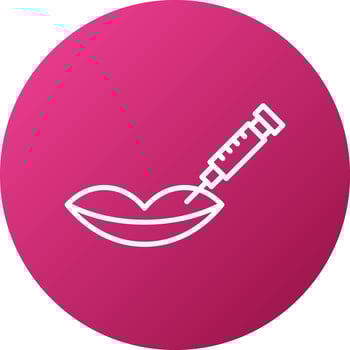 Botox Icon Style vector