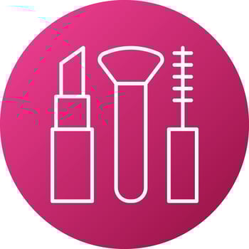 Cosmetics Icon Style vector