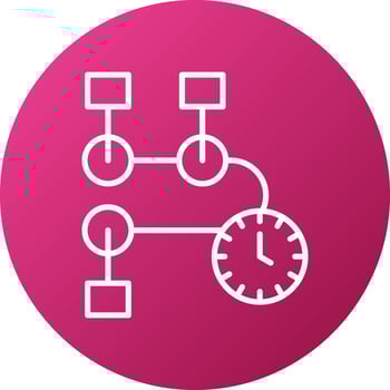 Chronology Icon Style vector
