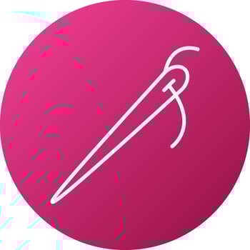 Needle Icon Style vector