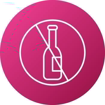 Alcohol Addiction Icon Style vector