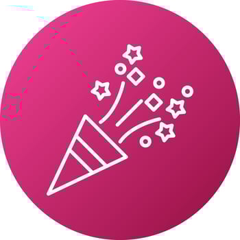 Celebration Icon Style vector