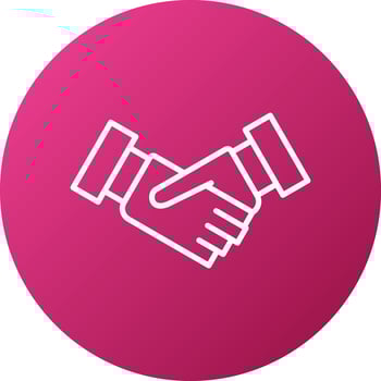 Deal Icon Style vector